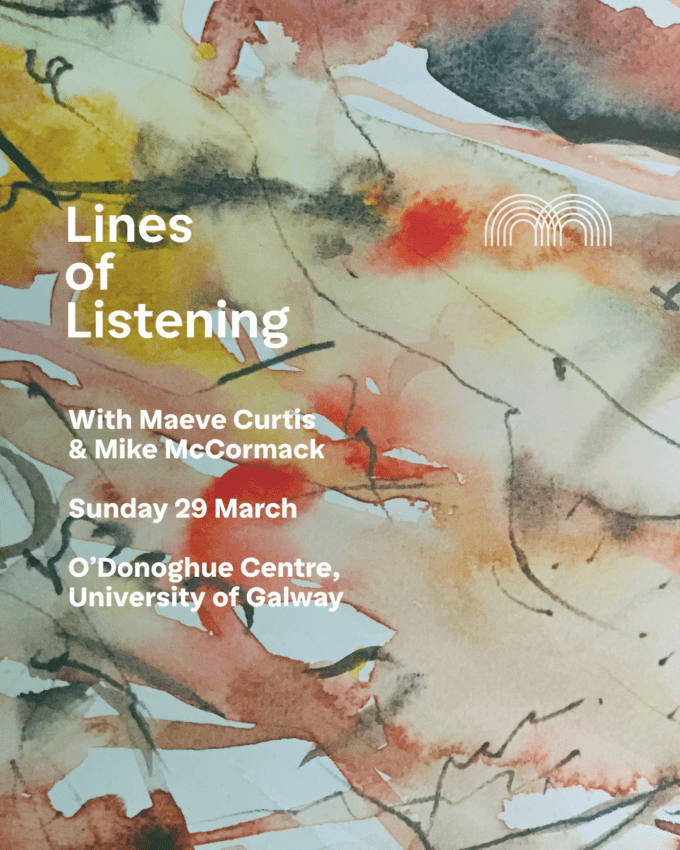 Lines of Listening – Intimate Dialogues: Two voices in conversation